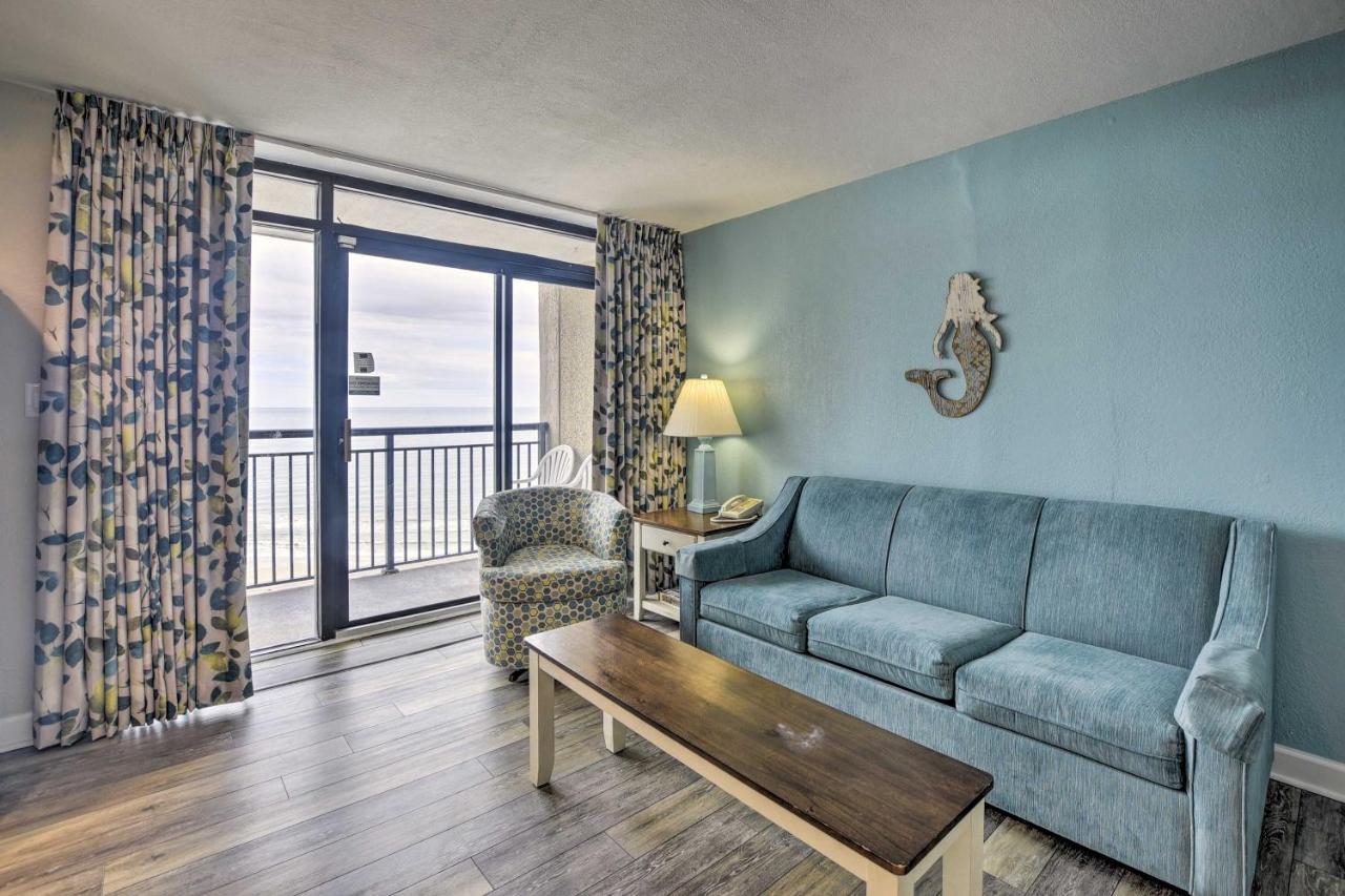 Oceanfront North Myrtle Beach Condo With Views! ภายนอก รูปภาพ