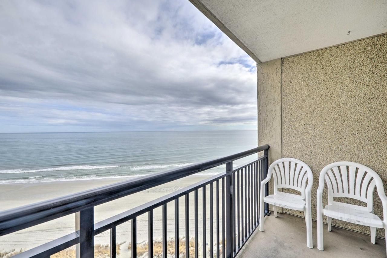 Oceanfront North Myrtle Beach Condo With Views! ภายนอก รูปภาพ