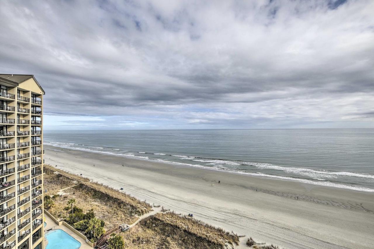 Oceanfront North Myrtle Beach Condo With Views! ภายนอก รูปภาพ